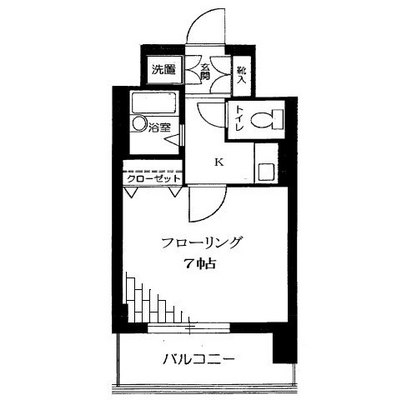 東京都豊島区北大塚２丁目 賃貸マンション 1K