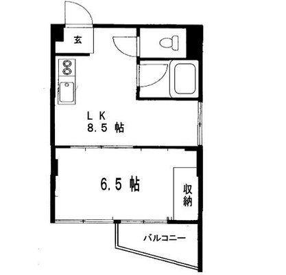東京都豊島区北大塚1丁目 賃貸マンション 1LDK