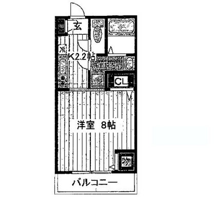 西巣鴨賃貸マンション・1K