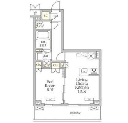 西巣鴨 マンション 1LDK
