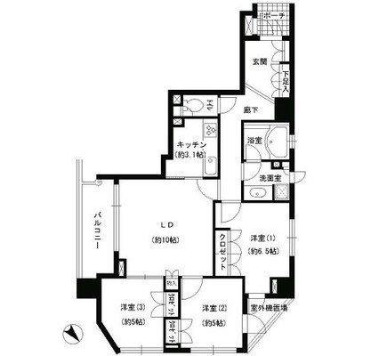 西巣鴨 マンション 3LDK