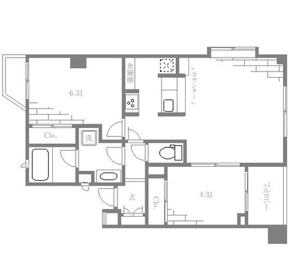 西巣鴨 マンション 2LDK