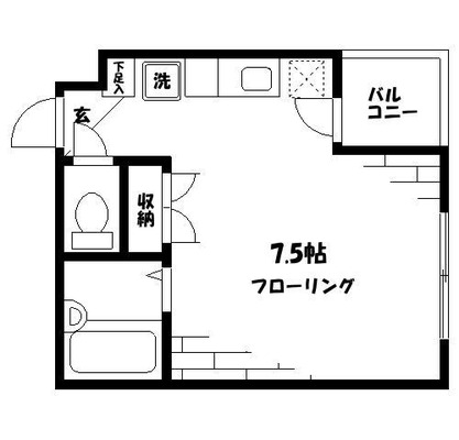 西巣鴨 マンション 1R