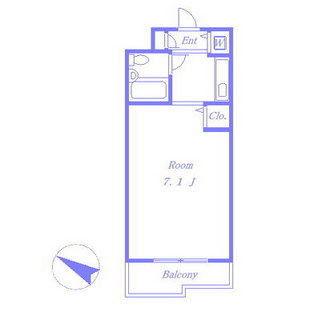 東京都豊島区巣鴨５丁目 賃貸マンション 1R