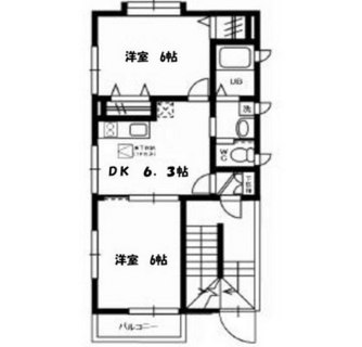 東京都豊島区巣鴨５丁目 賃貸マンション 2DK