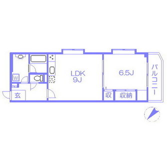 東京都北区滝野川１丁目 賃貸マンション 1LDK