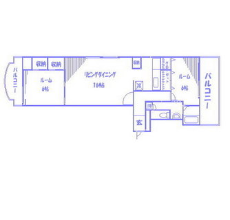 東京都北区滝野川７丁目 賃貸マンション 2LDK