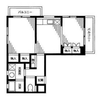 東京都北区滝野川６丁目 賃貸マンション 2DK