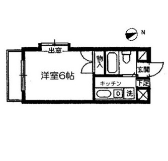 東京都北区滝野川６丁目 賃貸マンション 1K