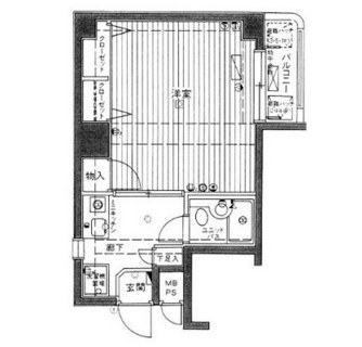 東京都北区滝野川２丁目 賃貸マンション 1K