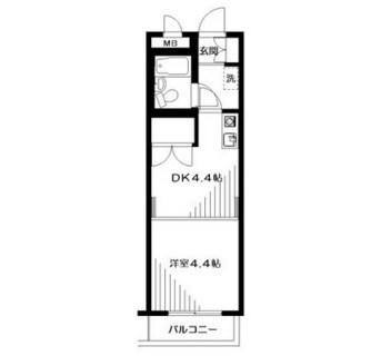 東京都豊島区巣鴨５丁目 賃貸マンション 1K