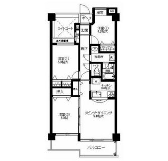 東京都豊島区西巣鴨４丁目 賃貸マンション 3LDK