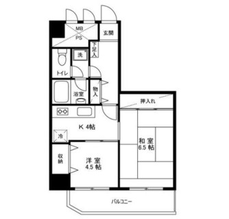 東京都豊島区西巣鴨１丁目 賃貸マンション 2K