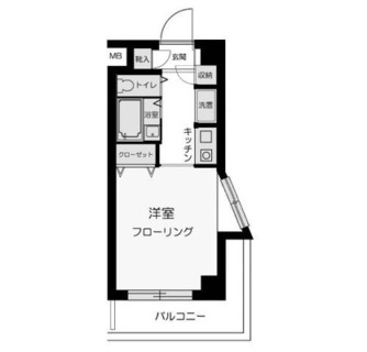 東京都豊島区西巣鴨２丁目 賃貸マンション 1K