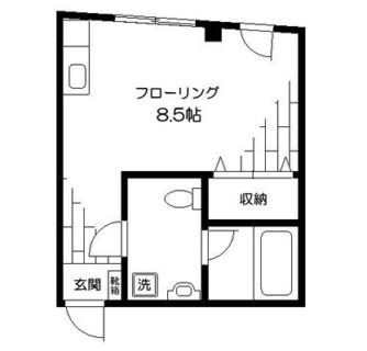 東京都豊島区西巣鴨４丁目 賃貸マンション 1R