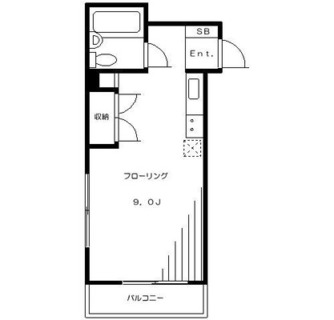 東京都北区滝野川６丁目 賃貸マンション 1R