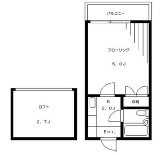 東京都北区滝野川６丁目 賃貸アパート 1K