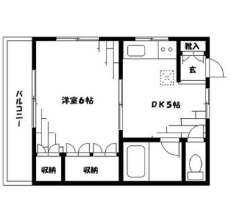 東京都北区滝野川７丁目 賃貸アパート 1DK