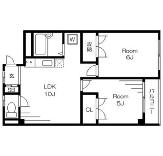 東京都北区滝野川１丁目 賃貸マンション 2LDK