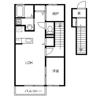 東京都北区滝野川７丁目 賃貸アパート 1LDK