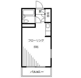 東京都豊島区西巣鴨２丁目 賃貸マンション 1R