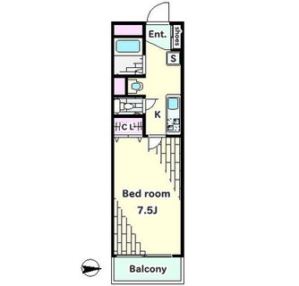 東京都豊島区西巣鴨３丁目 賃貸マンション 1K