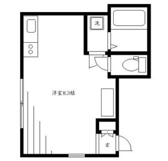 東京都北区滝野川３丁目 賃貸マンション 1R