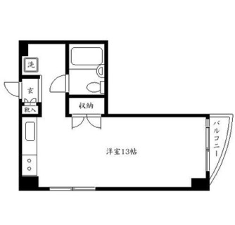 東京都北区滝野川７丁目 賃貸マンション 1R