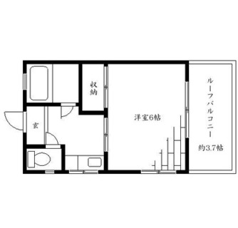 東京都北区滝野川１丁目 賃貸マンション 1K