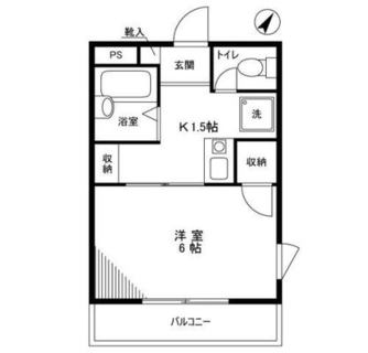 東京都北区滝野川３丁目 賃貸マンション 1K