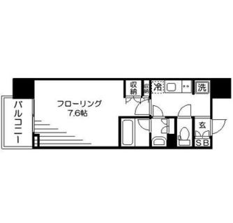 東京都北区滝野川６丁目 賃貸マンション 1K