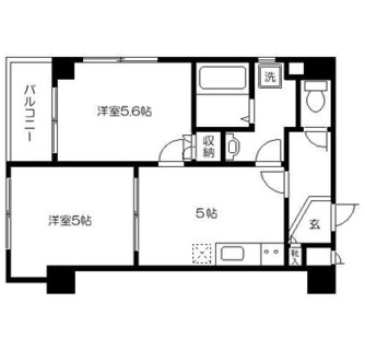 東京都豊島区西巣鴨３丁目 賃貸マンション 2K