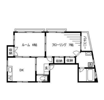 東京都豊島区巣鴨５丁目 賃貸マンション 2DK