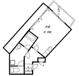 東京都豊島区西巣鴨３丁目 賃貸マンション 1R