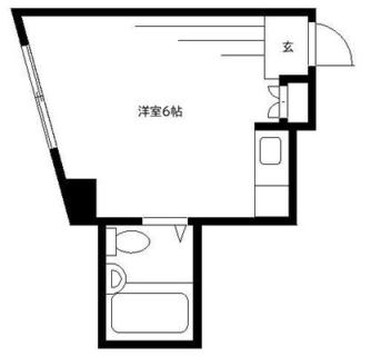 東京都豊島区西巣鴨３丁目 賃貸マンション 1R