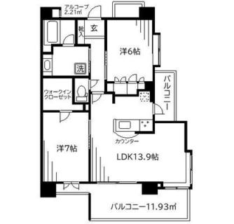 東京都豊島区西巣鴨２丁目 賃貸マンション 2LDK