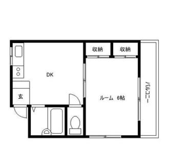 東京都北区滝野川６丁目 賃貸マンション 1DK