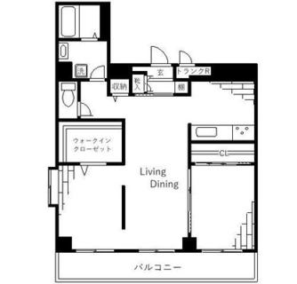 東京都北区滝野川７丁目 賃貸マンション 2LDK