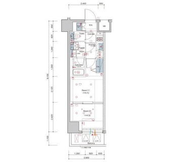 東京都北区滝野川７丁目 賃貸マンション 2K