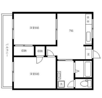 東京都北区滝野川１丁目 賃貸マンション 2DK