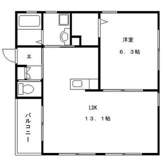 東京都北区滝野川１丁目 賃貸アパート 1LDK