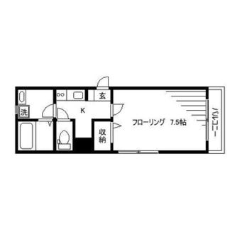 東京都豊島区西巣鴨２丁目 賃貸マンション 1K