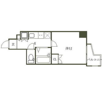 東京都北区滝野川５丁目 賃貸マンション 1K