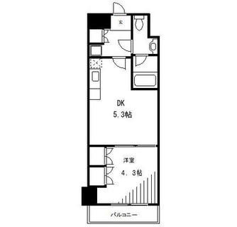 東京都北区滝野川６丁目 賃貸マンション 1DK