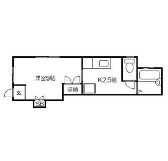 東京都北区滝野川１丁目 賃貸マンション 1K