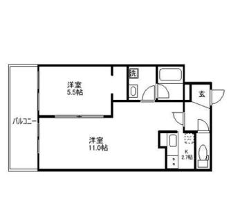 東京都北区滝野川７丁目 賃貸マンション 1LDK