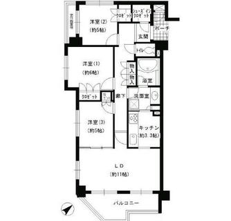 東京都豊島区巣鴨４丁目 賃貸マンション 3LDK