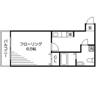 東京都北区滝野川６丁目 賃貸マンション 1K